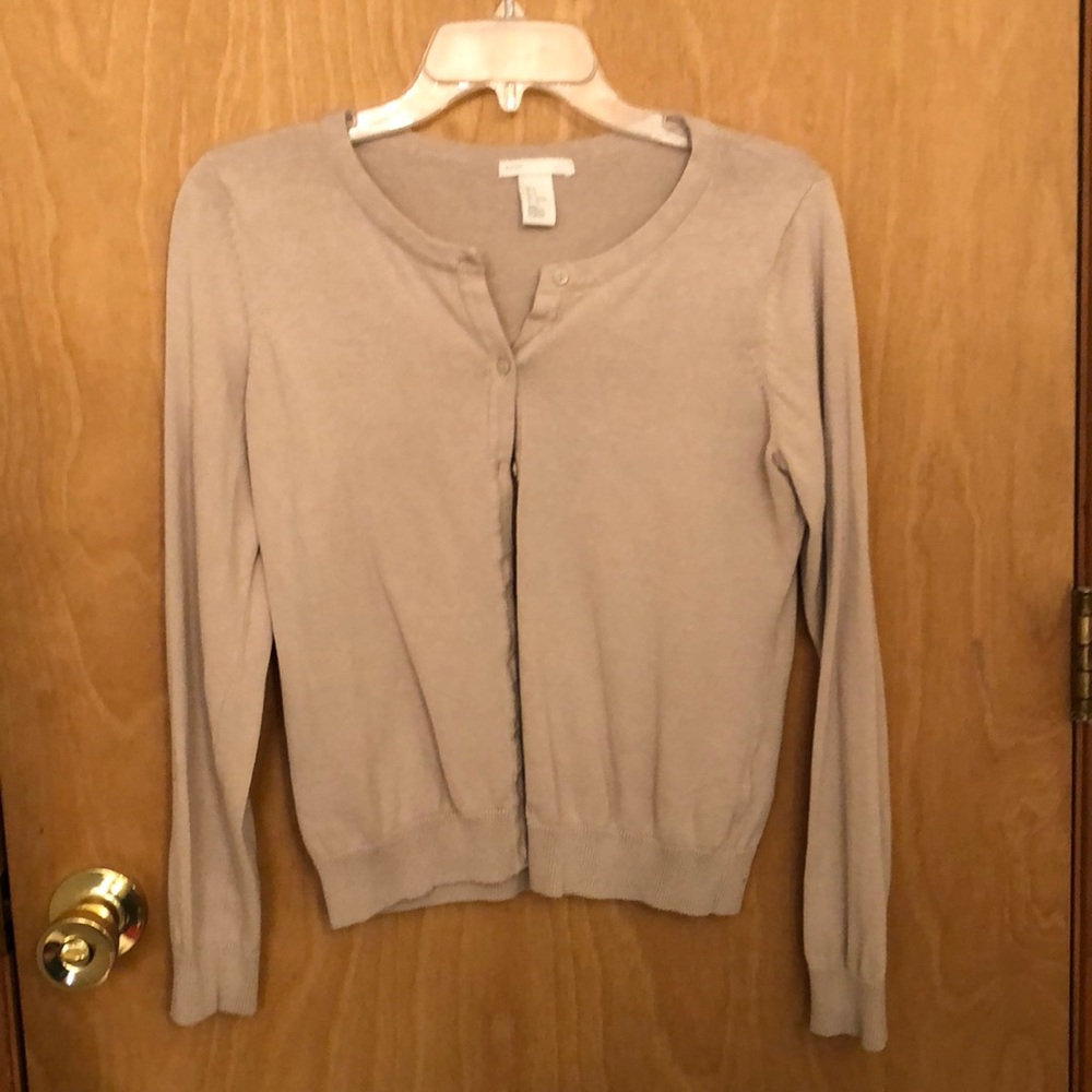 Basic Cream Cardigan